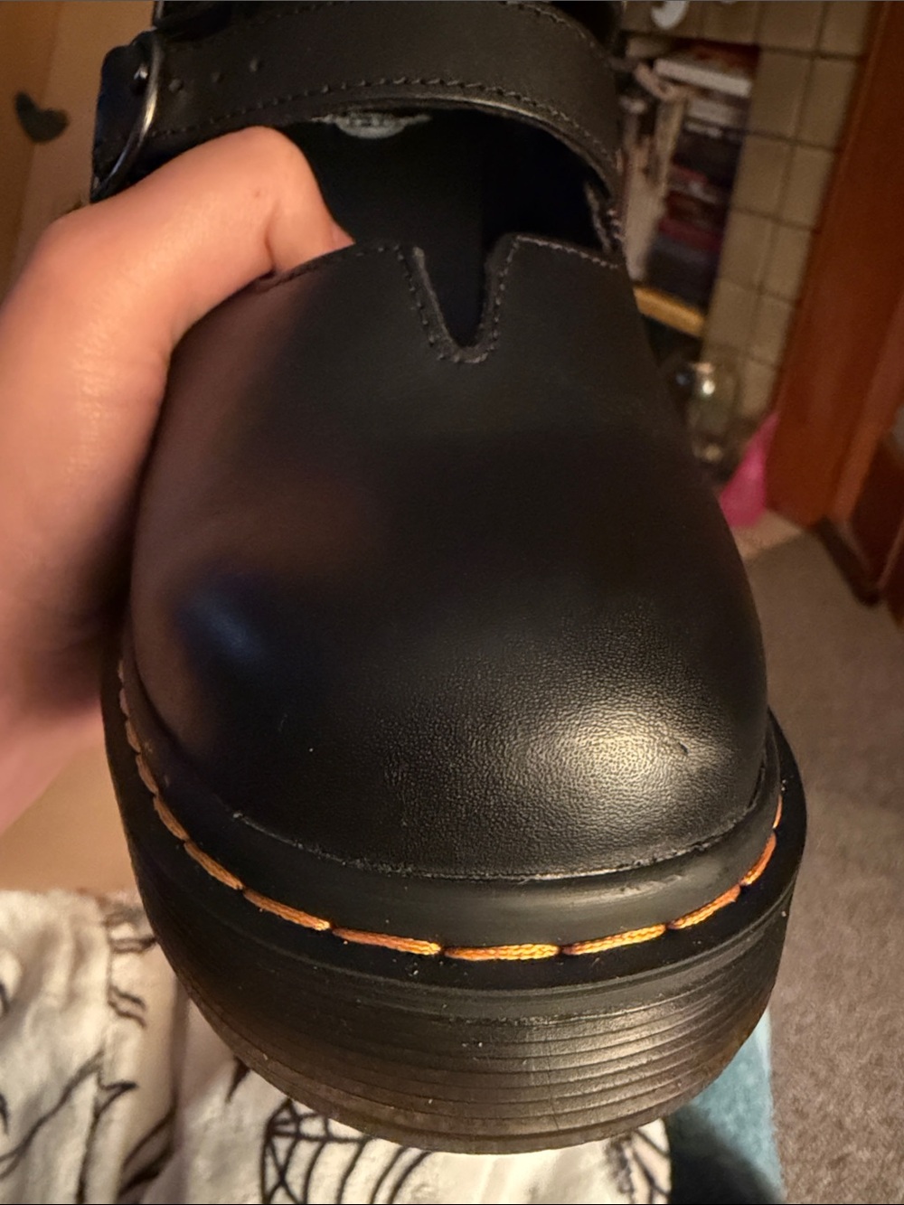 Dr. Martens Black Double-Strap Platform Mary Janes - Picture 11 of 12